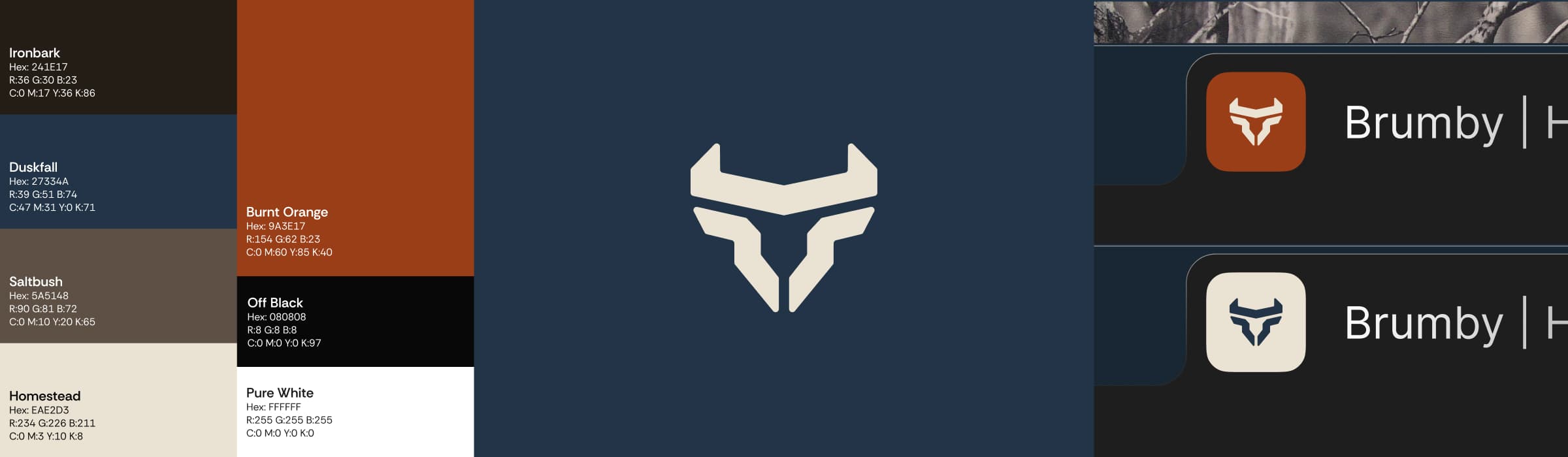 BRUMBY brand identity work — AgTech / Rebrand — image 3