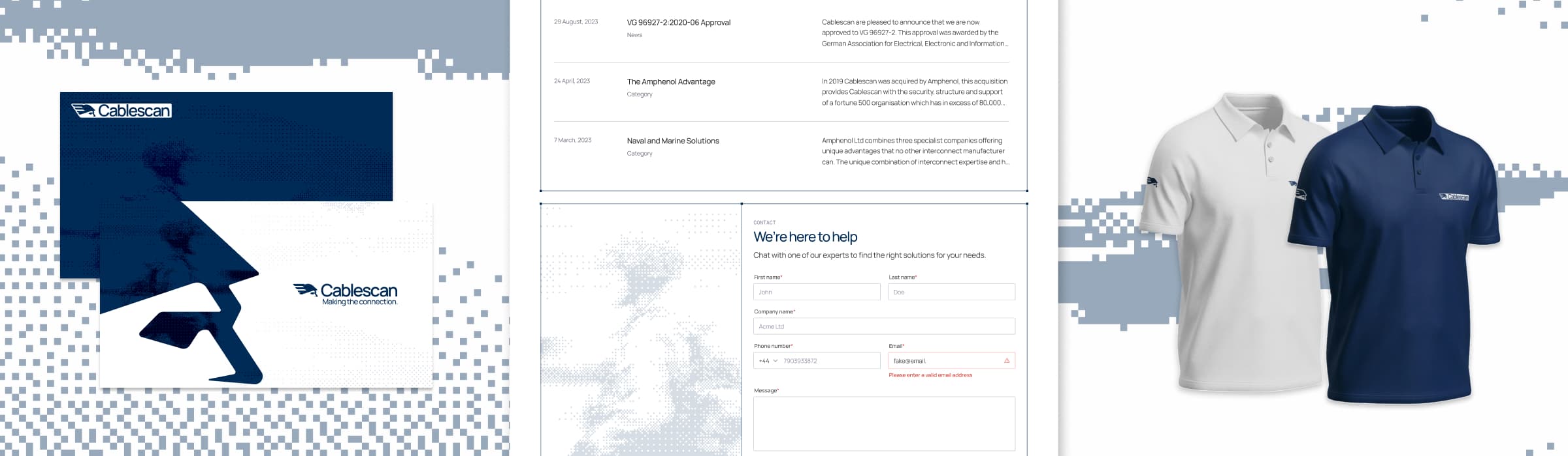 CABLESCAN brand identity — Defence / Brand